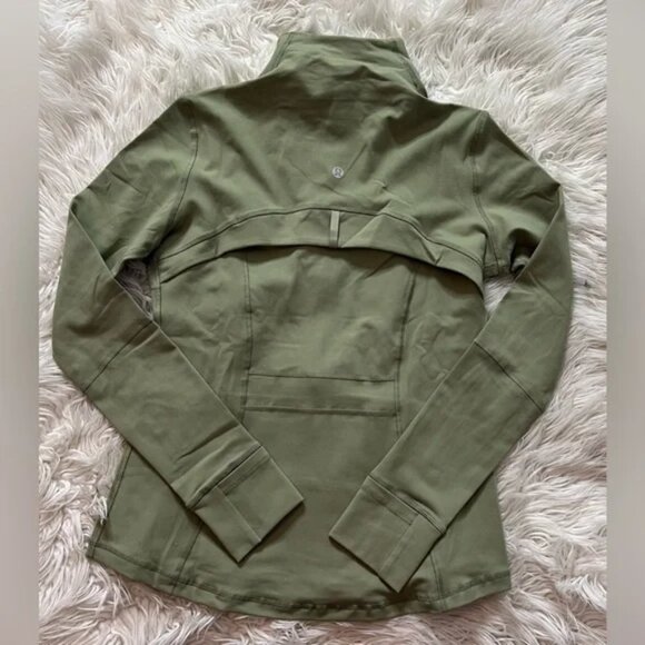 Lululemon Olive Green Define Jacket Size 10 - Picture 3 of 4